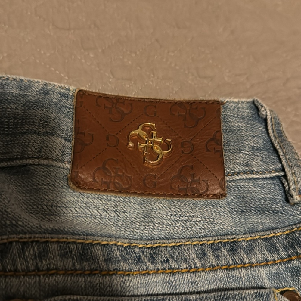 Guess Custom Distressed Ripped Daredevil Bootcut … - image 7
